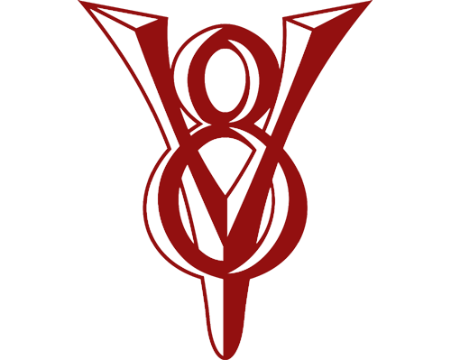 V8 Symbol Boneyard Racers