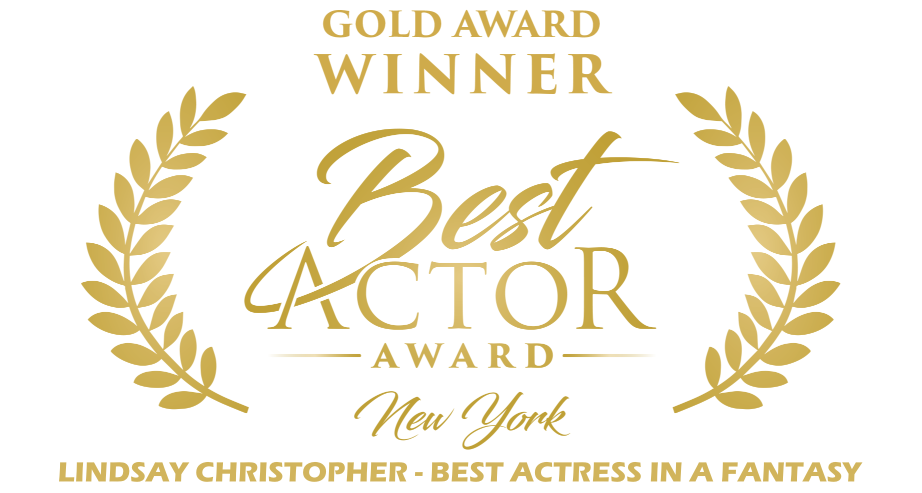 NY_Gold_Award_ BEST ACTRESS LIMFF